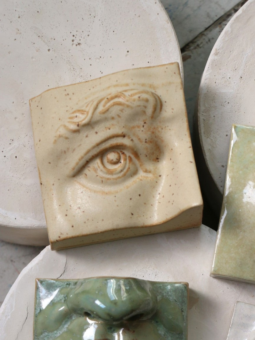 Eye Right | Ceramic Relief