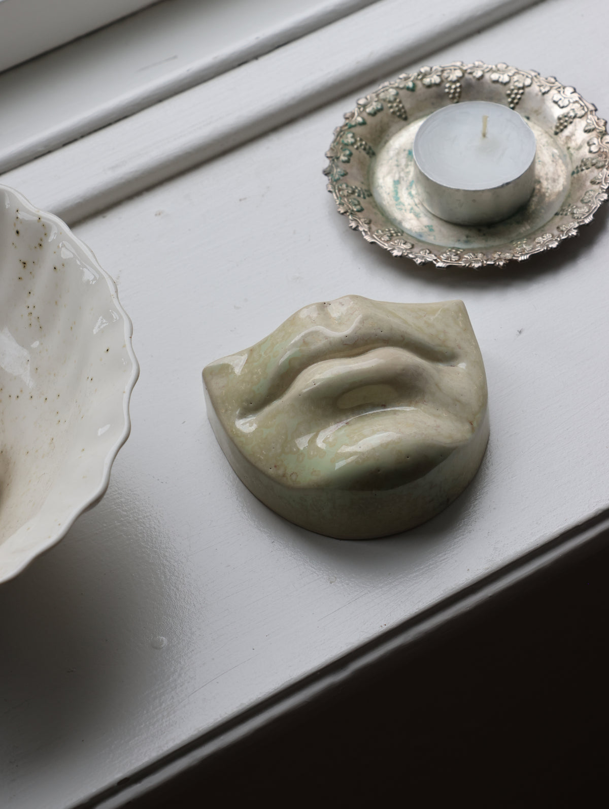 Mouth Round | Keramikrelief