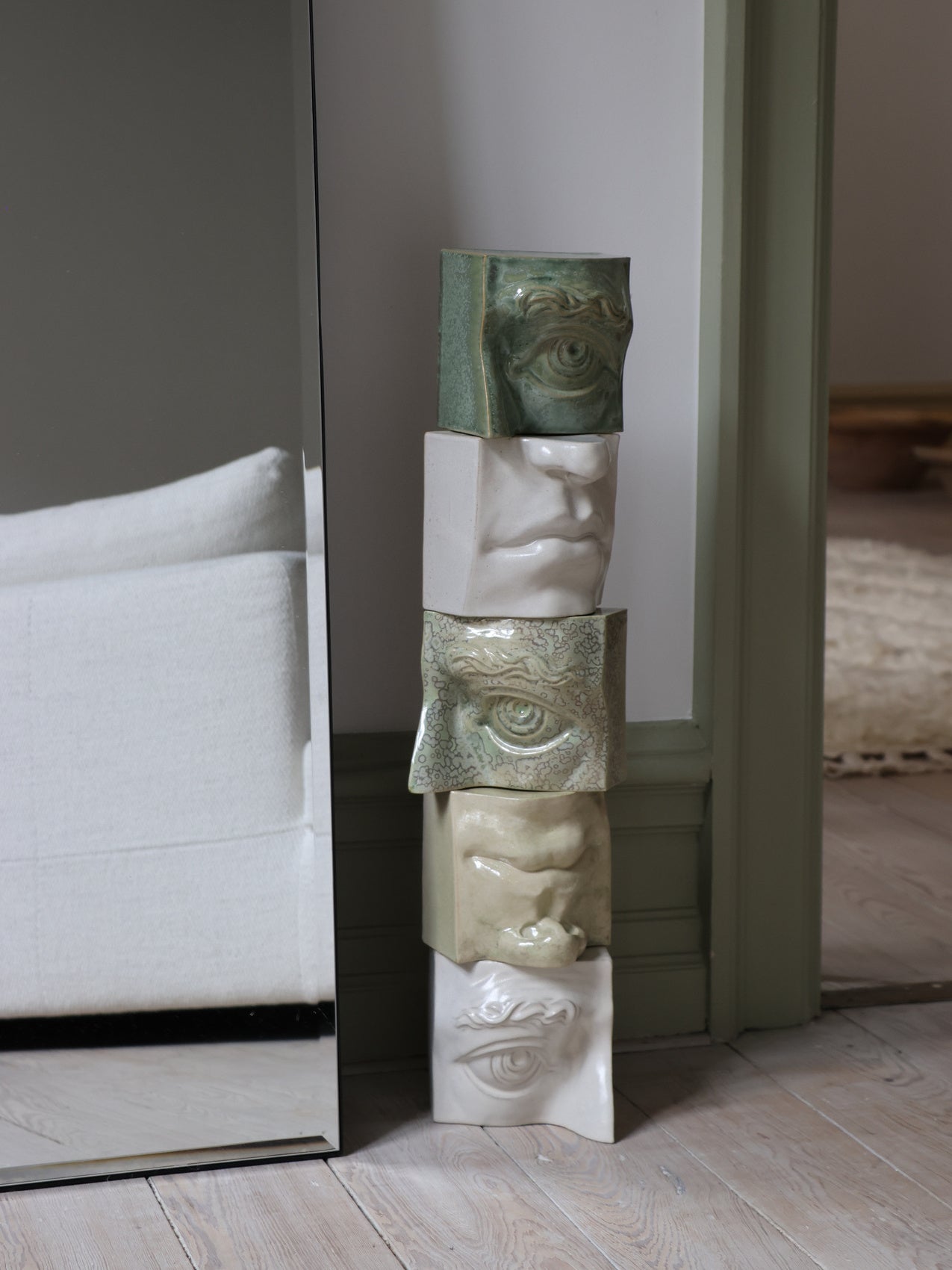 Bookend Mouth | Skulpturel Bogstøtte