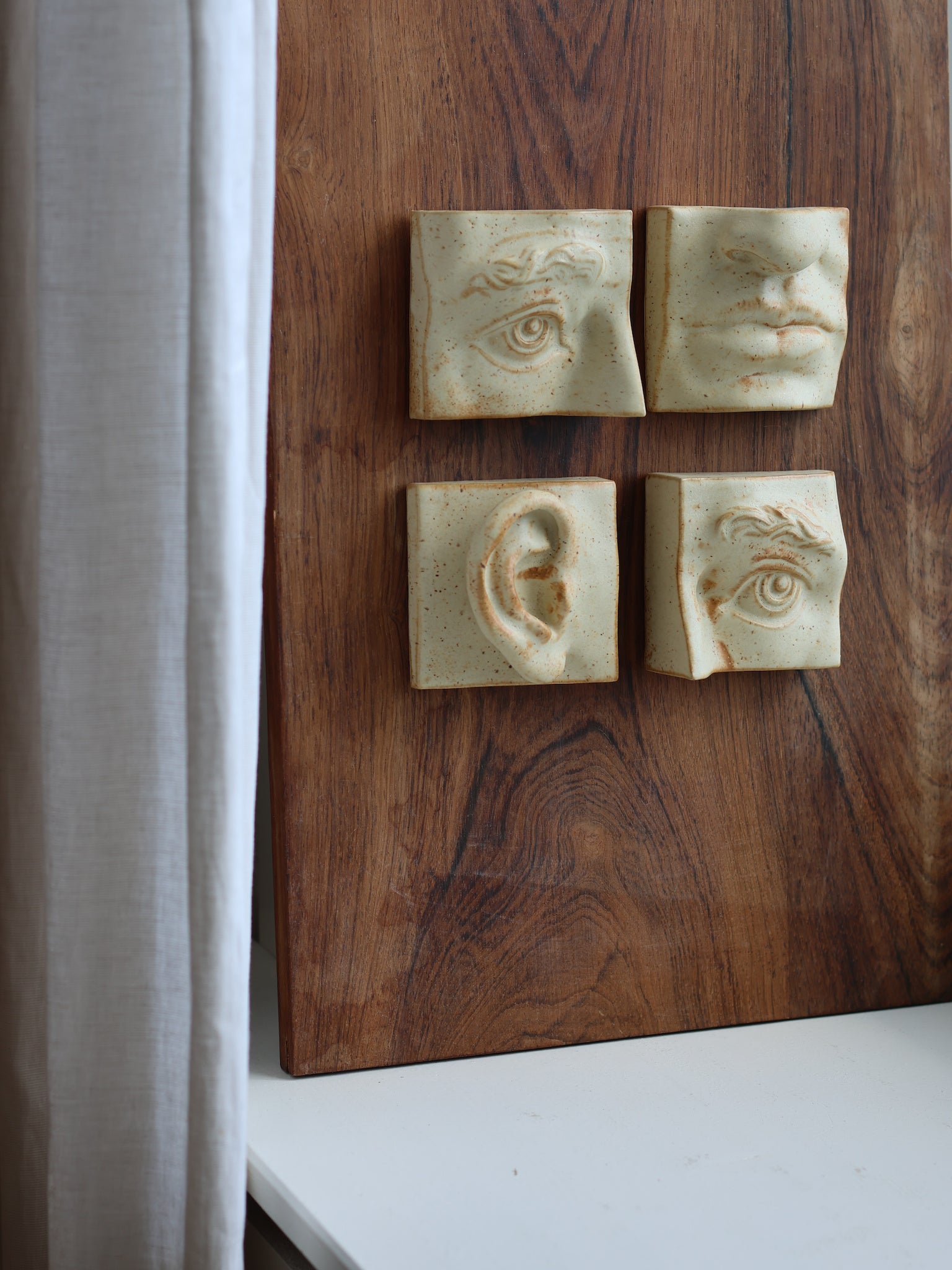 Kimolos | 4-teiliges Relief-Set