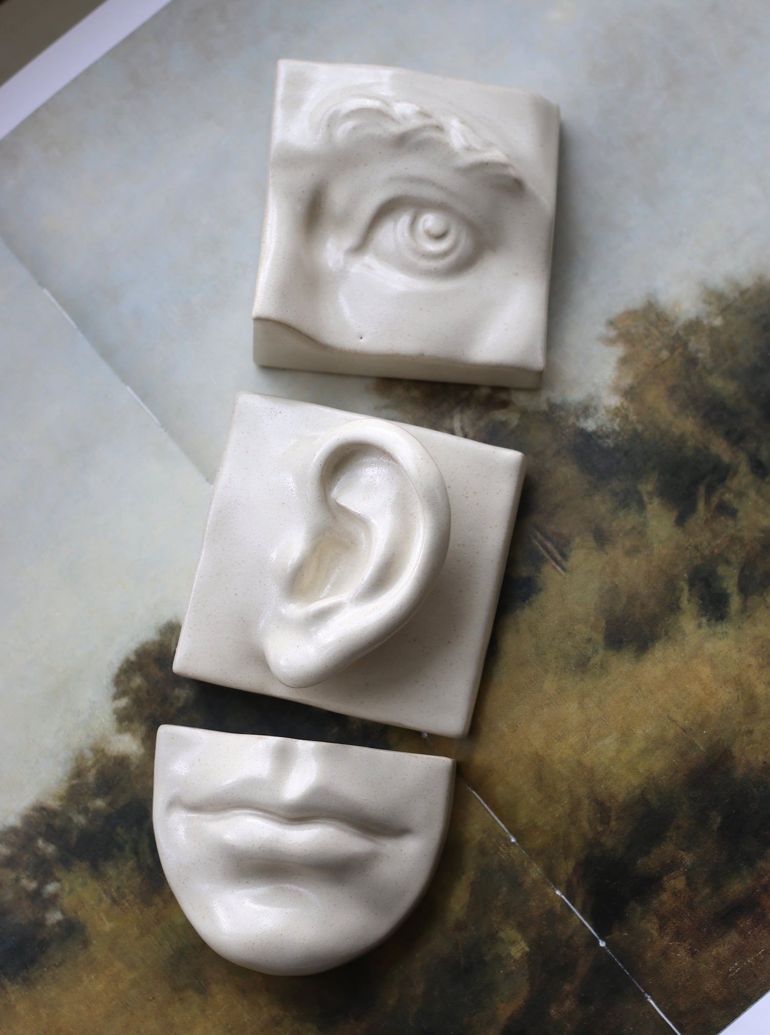 Milos | Relief Set Three Pieces