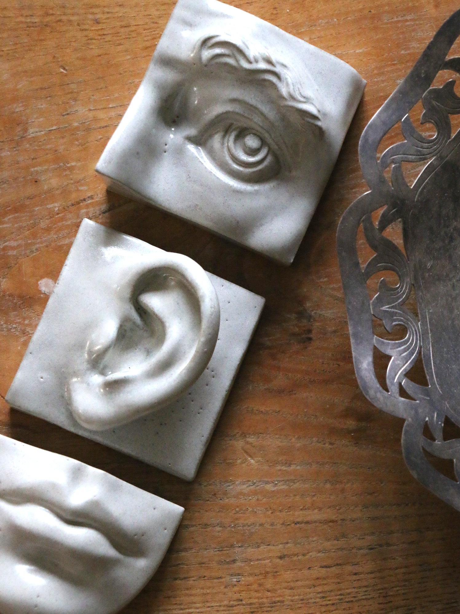 Ear Left | Ceramic Relief