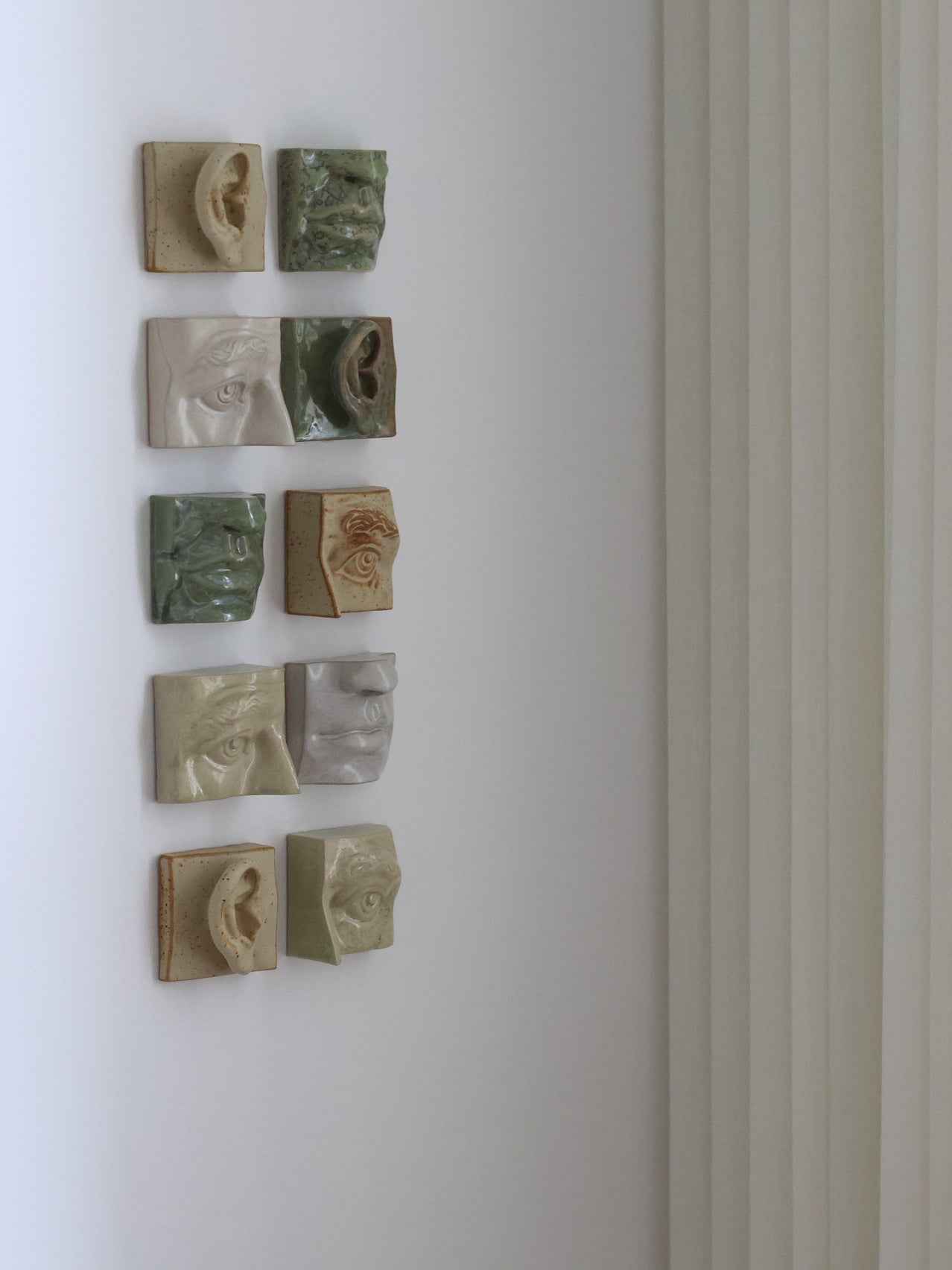 Ear Right | Ceramic Relief