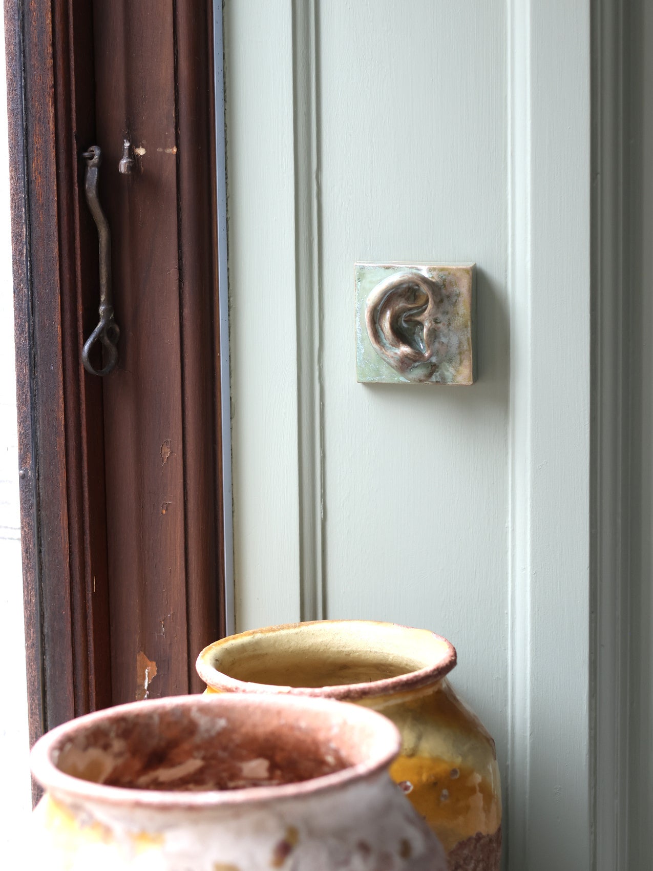 Ear Right | Ceramic Relief