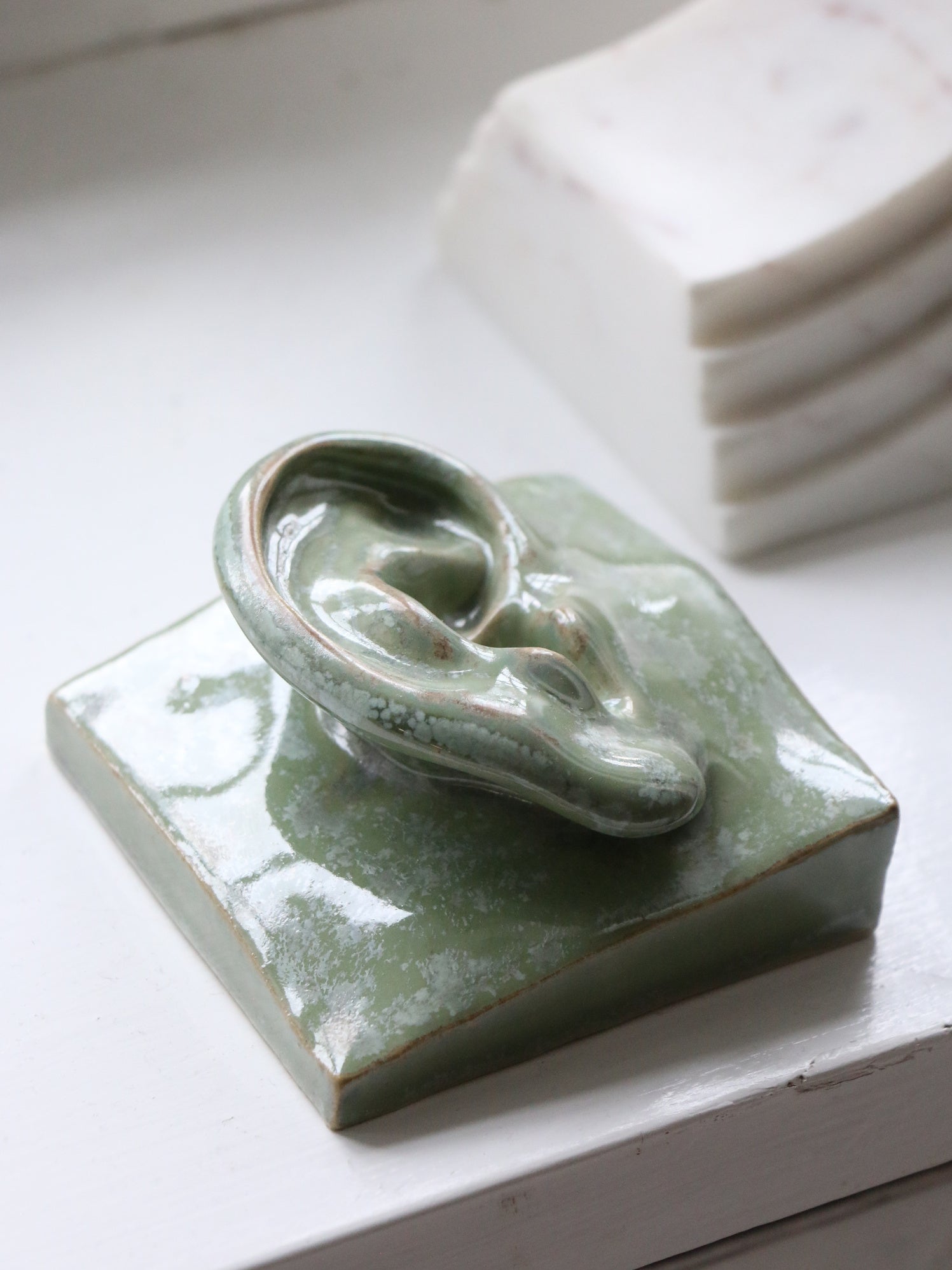Ear Right | Ceramic Relief